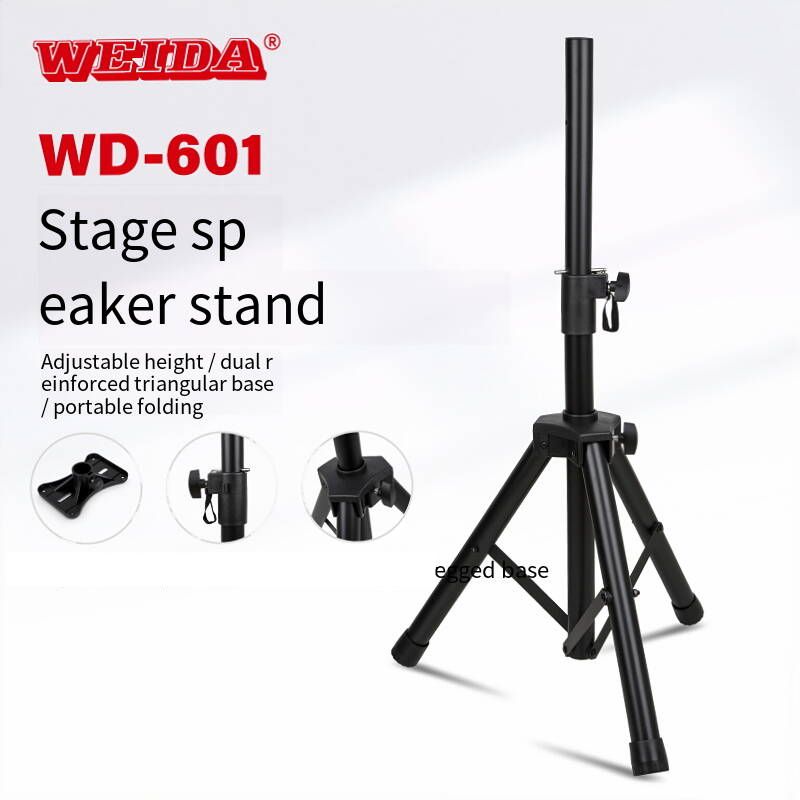 Short, Thickened Speaker Stand, Tripod, Telescopic Speaker Stand, Floor-standing Speaker Rack, Metal Floor Stand, Short Speaker Stand, Stage Performance Metal Floor-standing Tripod, Spring Festival Gift, Presentable Gift._desvips.com