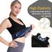 Sports Clothing Sweat Sauna Suit Abdominal Fitness Sweat Vest Running Sports Yoga Suit Women's Sweat Shaping Clothes_desvips.com