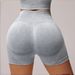 High Waist Sandwashed Yoga Pants For Women Fitness Tights With Hip Lifting And Abdomen Shaping High Elasticity Running Shorts That Can Be Worn Outside_desvips.com