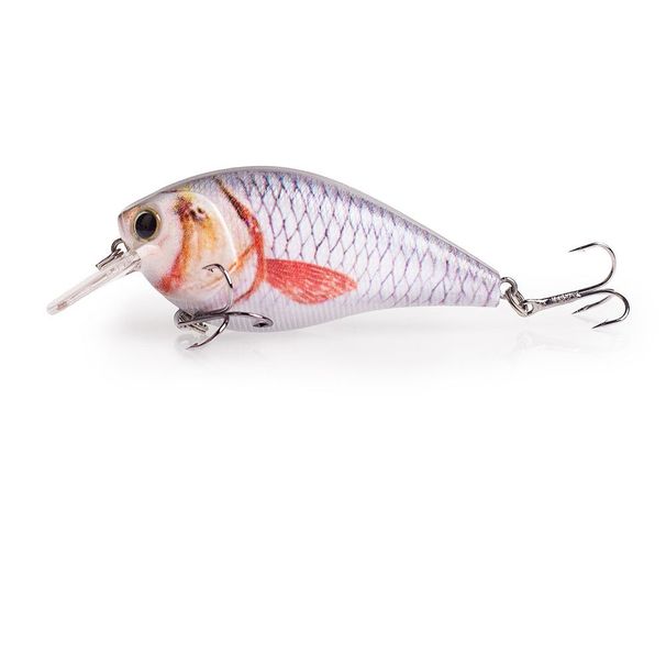 1 Pc 7cm/15g Crankbait Surface Lure Rock ‘n’ Roll Chubby Popper Floating Surface Lure Slow-Sinking Noisy Plastic Fishing Lures_desvips.com
