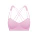 Sports Fitness Set For Women, Barely There Yoga Thin Strap Beauty Back Bra, Push-Up Top, Anti-Exposure Petal Pants_desvips.com