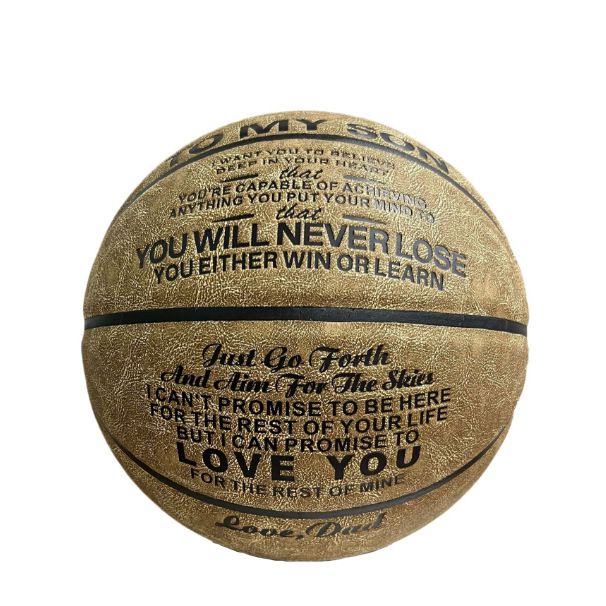 Size 7 Leather Basketballs, Made Of Cowhide, Suitable For Students, Competitions, Sports Equipment, And Custom Made For Adults._desvips.com