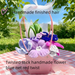 Trendy Twist Stick Finished Flower Basket Handmade Sunflower Tulip Lily Gift For Teacher's Mother's Day, And Birthdays_desvips.com