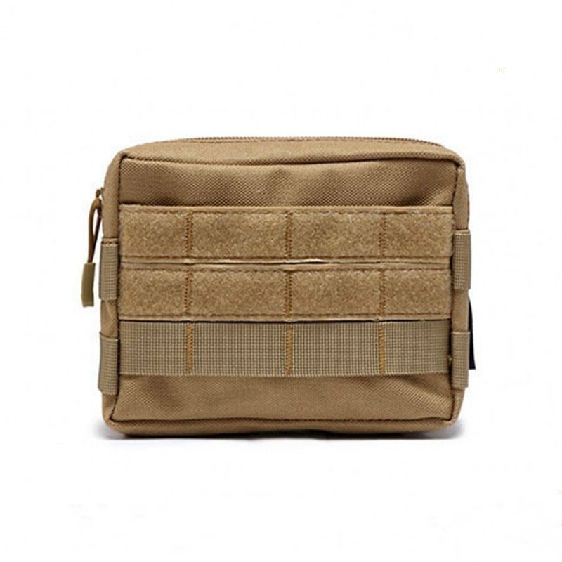 EDC Tactical Molle Pouch, Outdoor Utility Waist Bag, Multifunctional Attachment Pouch For Phone Tools Small Gear Storage_desvips.com