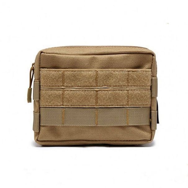 EDC Tactical Molle Pouch, Outdoor Utility Waist Bag, Multifunctional Attachment Pouch For Phone Tools Small Gear Storage_desvips.com