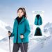 National Standard Outdoor Three-in-one Detachable Jacket, Windproof Waterproof, Graphene Hooded Men's Spring And Autumn_desvips.com