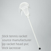 Fitness Sports Club Pocket Outdoor Bag Lacrosse Racquet Stick_desvips.com