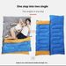 Double Sleeping Bag For Adults, Outdoor Autumn And Winter Thickened Couple Camping Four Seasons Cold-Proof Car Portable_desvips.com