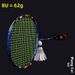 Adult Ultralight 8U Badminton Racquet Lightweight All Carbon Fiber One Piece Design For Home Use Racquet Sports_desvips.com