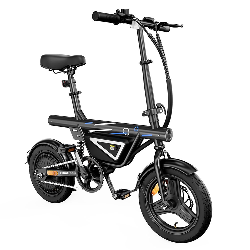 IScooter EB1S Foldable Electric Bike, 36V 12Ah Battery, With App Control_desvips.com
