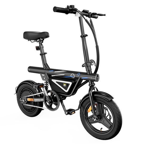 IScooter EB1S Foldable Electric Bike, 36V 12Ah Battery, With App Control_desvips.com