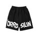 American-sty Ins Trendy Brand Tter-print Drawstring Basketball For Men, Summer Versati Loose Casual Shorts_desvips.com