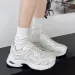 Free Shipping Designer Shoes Women's Dad Shoes 2025 Summer New Mesh Upper Unique Design Casual & Versatile Breathable_desvips.com