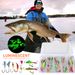 Shark Skimmer|34-Piece Hook Rod, Reel, Gear, Ice Fishing Set With Chair, Bait, Lure Bait_desvips.com