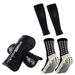 Adult Non-Slip Football Socks With Thick Towel Bottom Glue Tape Leg Guards Men And Women Shin Guard Straps_desvips.com
