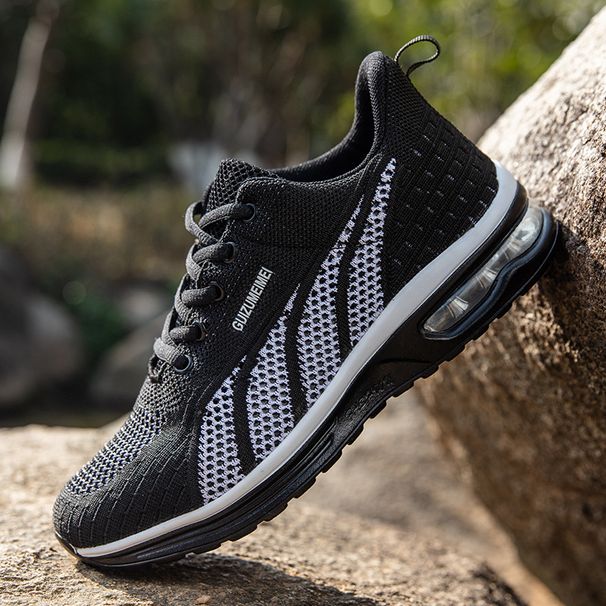 Sports 2023 Summer Breathable Soft Sole Casual Anti Slip Air Cushion Shock Absorption Running Shoes Women's Style_desvips.com