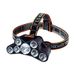 5LED Strong Headlamp USB Rechargeable Long-Range Floodlight Night Fishing Light Outdoor Portable Lightweight_desvips.com