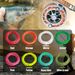 100ft ,1F-8F Weight Forwad Floating Fly Fishing Line Fluo Front Welded Loop FLy Line,fishing Goods,pesca,fishing Accessories_desvips.com