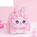 Children's Rabbit Backpack Kindergarten School Bag 3-5 Years Old Cute Cartoon Girl Backpack Girl Children's Backpack_desvips.com