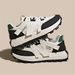 2025 Fashion Sneakers Jogging Shoes Women's Artificial PU Splicing Low Top Lace-Up Thick Sole Non-Slip Wear-Resistant Running Shoes_desvips.com