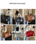 New Leather Travel Bag Men's High-end Large-capacity Independent Shoe Compartment Crossbody Fitness Bag Travel Storage Luggage Bag_desvips.com