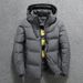 Hiking Clothings Winter Outdoor Cotton Coat Men's Short Hooded Thick Warm Men's Jacket Men's Youth Casual Cold Proof Clothing_desvips.com