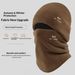 001 Big Slouchy Autumn Warm Men Winter Cold Face-Slimming Knitted Windproof Head Wrap Cold-Proof Ear Protection Hat_desvips.com