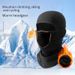 Unisex Winter Balaclava Face Mask For Cycling Skiing - Breathable Warm Adjustable Neck Gaiter With Full Face Cover_desvips.com