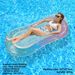 Premium 8-Shaped Inflatable Lounge Chair - Breathable Mesh & Neck Support (Eco-Friendly PVC Single-Size For Pool/Beach Lemon Print Design)_desvips.com