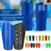 Football Shin Guards With Socks Combo - Lightweight PU Protective Gear For Adults & Youth - Soccer Shin Pads For Training & Matches (Multiple Colors)_desvips.com