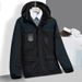 Men's & Women's Waterproof Windproof Fleece-Lined Winter Jacket For Outdoor Activities Hiking Camping Cycling Cold Weather Work Coat With Hood_desvips.com