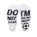 Breathable Football Print Socks For Men & Women - Skateboard Hip-Hop Athletic Socks - Lightweight Casual Crew Socks For Everyday Wear_desvips.com