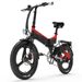Lankeleisi G650 Electric Bicycle, 500W, 12.8Ah Battery, Foldable, 20*2.4 Tires, 7-speed_desvips.com
