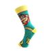 2025d New Style Couple Mid-Calf Personality Cartoon Monkey Men's Sports Socks Straight_desvips.com