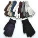 Fleece-Lined Thickened Goloves Men And Women Winter Warm Solid Color Knitted Wool Cycling Gloves Wholesale_desvips.com