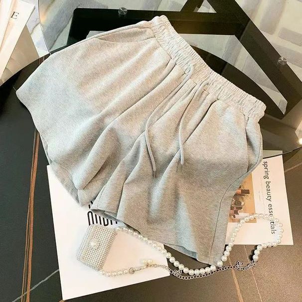 Youthful And Stylish Sports Summer Fashion Petite Casual Short Sleeve Shorts Two-Piece Set Sprin Autumn Women's_desvips.com