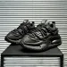 Pure Black White Sneakers Thick Mens Comfort Mesh Breathable Autumn Height Increase Platform Soles Trendy Casual Shoes_desvips.com