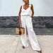 Women's Clothing spring and summer new suspender sleeveless pocket jumpsuit INS casual loose_desvips.com