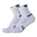 Men's Mid Calf Badminton Sports Socks Breathable High Elasticity Sweat Absorbing Outdoor Thickened Towel Socks_desvips.com