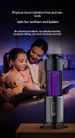 Premium Gray Mosquito Zapper, UV Lure & Electric Shock, 2/4/6h Timer, Rechargeable, Desktop/Hanging/Outdoor_desvips.com
