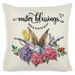 Easter Thanksgiving Harvest Festival Rabbit European Country Farm Style New Cushion Pillowcase Removable And Washable_desvips.com