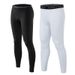 In Stock Sports Fitness Basketball Sweat-Absorbent High Elastic Tight Running Training Base Shorts Seven-Point Long_desvips.com