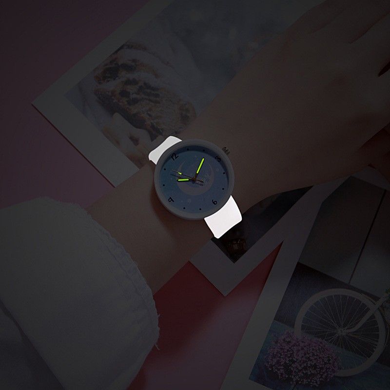 Korean Style Kids Student Watch - Waterproof Silicone Sport Watch For Boys Girls, Luminous Fashion Casual Wristwatch_desvips.com