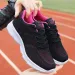 Black Non Slip Women's Fashion Lightweight Running Sneakers Breathable Casual Travel Comfortable Shoes For Work_desvips.com