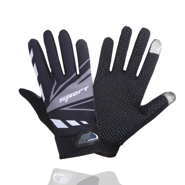 Cycling Gloves For Men & Women – Lightweight Touchscreen Gloves For Outdoor Sports, Hiking & Fishing – Anti-Slip Breathable Polyester Gloves_desvips.com