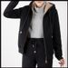 gentle style niche design black blazer for women autumn versatile waisting long sve lace patchwork suit_desvips.com
