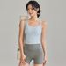 Sports Backless Vest For Women Summer Pilates One-Piece Training Fitness Bra Shockproof Yoga Wear Outerwear_desvips.com