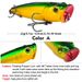 22g Big Mouth Crawling Simulation Wave Popa Lua 9.4cm Plastic Hard Bait For Bass Fishing Gear_desvips.com