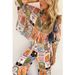 Women's Clothing Printed loose casual home trousers two-piece set_desvips.com
