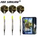 Fox Smiling 3pcs Soft Tip Dart Electronic 17g 146mm Darts With Nylon Shafts_desvips.com
